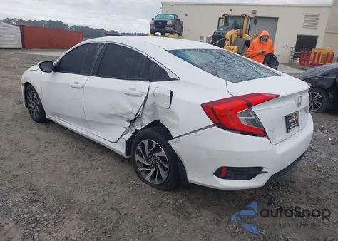 2016 Honda Civic Ex z USA, uszkodzony, nr VIN 19XFC2F71GE037688